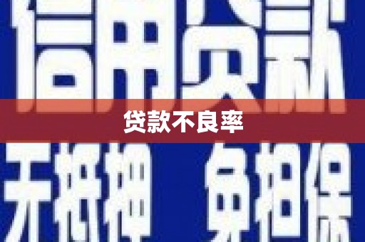 盂县贷款不良率