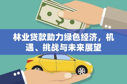盂县林业贷款助力绿色经济，机遇、挑战与未来展望