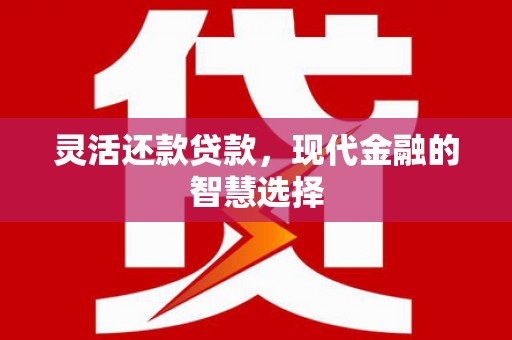 盂县灵活还款贷款，现代金融的智慧选择