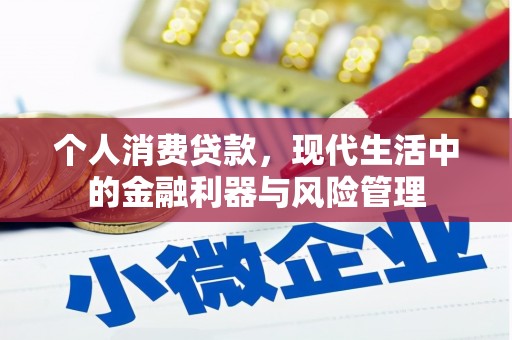 盂县个人消费贷款，现代生活中的金融利器与风险管理