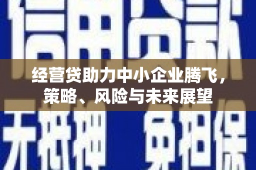盂县经营贷助力中小企业腾飞，策略、风险与未来展望