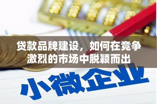 盂县贷款品牌建设，如何在竞争激烈的市场中脱颖而出