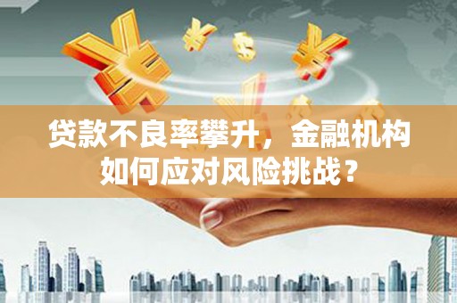 盂县贷款不良率攀升，金融机构如何应对风险挑战？
