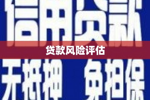盂县贷款风险评估