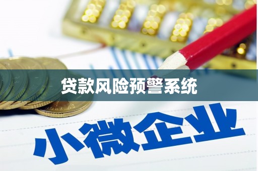 盂县贷款风险预警系统