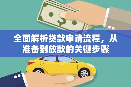 盂县全面解析贷款申请流程，从准备到放款的关键步骤
