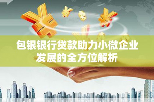 盂县包银银行贷款助力小微企业发展的全方位解析 盂县包银银行贷款助力小微企业发展的全方位解析