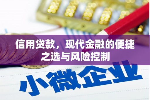 盂县信用贷款，现代金融的便捷之选与风险控制