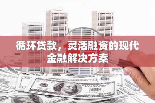 盂县循环贷款，灵活融资的现代金融解决方案