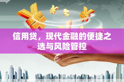 盂县信用贷，现代金融的便捷之选与风险管控