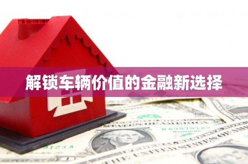盂县解锁车辆价值的金融新选择